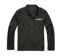 Brandit Security Us Long Sleeve Shirt Noir L Homme