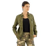 Brandit Chemise femme vintage à manches longues Olive XL