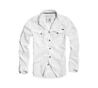 Brandit Slimfit, chemise 3XL Blanc Blanc