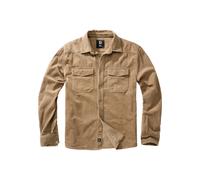Brandit Corduroy Classic Long Sleeve Shirt Beige 5XL Homme