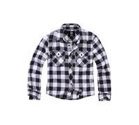 Brandit Check Long Sleeve Shirt Blanc 170-176 cm Garçons,Filles