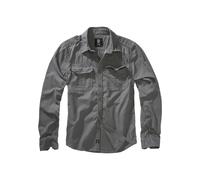 Brandit Vintage Long Sleeve Shirt Gris S Homme