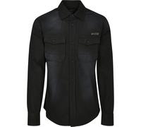 Brandit Chemise 'Hardee' noir denim, Taille S