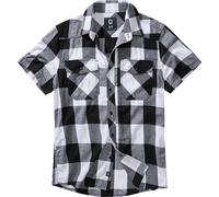 Brandit Check Short Sleeve Shirt Blanc 2XL Homme