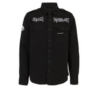 Brandit Chemise manches longues Iron Maiden Vintage Eddy Noir L Homme