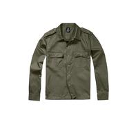 Brandit Us Long Sleeve Shirt Vert S Homme
