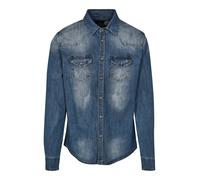 Brandit Chemise 'Riley' bleu denim, Taille 5XL