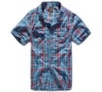 Brandit Chemise Roadstar Homme Rouge/Bleu XL