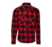 Brandit Chemise rouge / noir, Taille XL