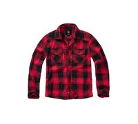 Brandit Chemise à carreaux manches longues Check Rouge Enfants 158-164 cm