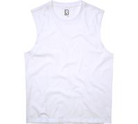 Brandit Chemise sans manches, blanc, taille XL pour homme