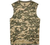Brandit Chemise sans manches, gris/beige, Taille 3XL