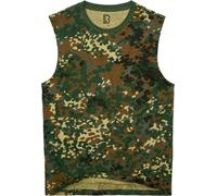 Brandit Chemise sans manches, Vert olive/noir, Taille XL