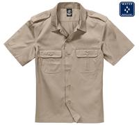 Brandit Chemise US Shirt 1/2 manche beige M