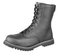 Brandit Combat Para Bottes Fausse Fourrure Coupe Cuir Sécurité Chaussures Noir