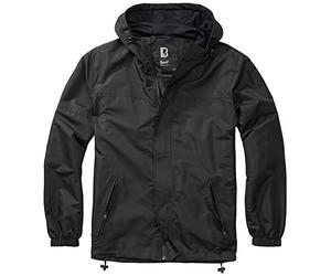 Brandit Coupe-Vent d'été avec Fermeture éclair Avant Summer, Noir, XL Mixte