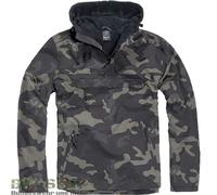BRANDIT COUPE-VENT DOUBLÉ VESTE DE PLUIE COUPE-VENT CAPUCHE SKI ARMY VESTE...