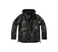 Brandit Coupe-Vent Fermeture Éclair Devant Veste Polaire Et Hydrofuge + Capuche