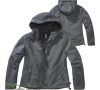 Brandit Veste coupe-vent Frontzip Femme Anthracite Taille M