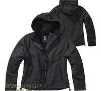 BRANDIT COUPE-VENT FERMETURE ÉCLAIR FEMMES DOUBLÉE VESTE DE PLUIE VESTE...