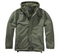 Brandit Coupe-Vent Zip Frontal Homme Hydrofuge Polyester Veste Softshell Olive