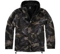 Brandit Coupe-vent Zippé Devant Doublé Veste Outdoor Pluie