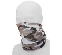 Brandit Couvre-chefs multifonctionnels, Blanc/Gris/Noir