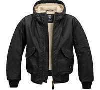 Brandit CWU Hooded, veste en textile L Noir Noir