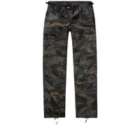 Brandit Dames BDU Ripstop Pantalon Utilitaire Combat Femmes Cargaison Dark Camo