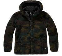 Brandit Dames Teddyfleece Veste Mode Duveteux Chaud Vêtement Rue Woodland Camo