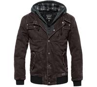 Brandit Veste Dayton Jacket + Sweathood – noir Taille M