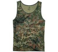 Brandit Débardeur Homme Coton Sans Manches Gilet Formation Gym Flecktarn Camo