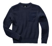 Brandit Enfants Bw Pullover Manches Longues Sauteur Armée Allemande Navy