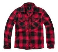 Brandit Enfants Chemise à carreaux Poids léger Flanelle Manche longue Rouge/Noir