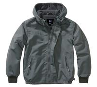Brandit Enfants Coupe-vent Fermeture À Glissière Avant Blouson Anthracite