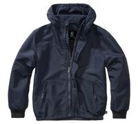 Brandit Enfants Coupe-vent Fermeture À Glissière Avant Imperméable Blouson Navy