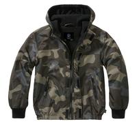Brandit Kids Frontzip Windbreaker, color: darkcamo, size: S 122