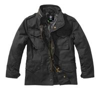 Brandit Enfants M-65 Standard Veste De Campagne Parka Militaire Manteau Noir