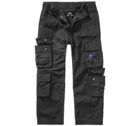 Brandit Enfants Pure Pantalon Loose Fit Pantalon Cargo Pour Coton Durable Noir