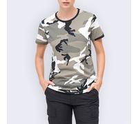Brandit Femme T-Shirt Militaire Randonnée Gym Été Streetwear Sportive Urban Camo