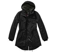 Brandit Femmes Marsh Lake Parka Chaud Hiver Militaire Armée Manteau Ancien Noir