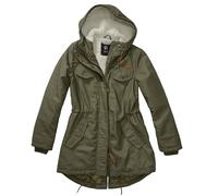 Brandit Femmes Marsh Lake Parka Chaud Hiver Militaire Armée Manteau Ancien Olive