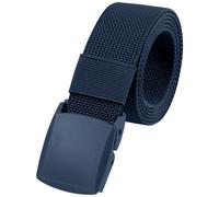Brandit Fermeture Rapide Ceinture Webbing Hommes Boucle Indéchirable YKK Marine
