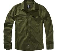 Brandit Flanell, chemise L Olive Olive