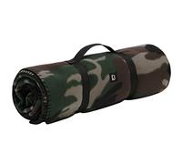 Brandit Fleece Blanket, Color: Woodland, Size: OS