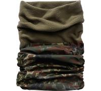 Brandit Fleece Couvre-chef multifonctionnel, noir-vert pour homme