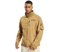 Brandit Fleece Ripstop Jacket, color: camel, size: XXL