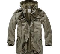 Brandit Parka Forest BW Homme Parka olive M 80% Polyester, 20% Coton