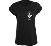 Brandit Forvert Pasadena T-Shirt Femme, noir, taille XS pour femmes