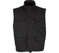 Brandit Gilet 'Safari' noir, Taille 4XL